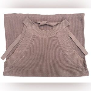 ANN TAYLOR Factory Women’s Halter-Neck Sweater Tank Size: L